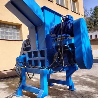 Two shaft shredder SB 500/500 22 kW