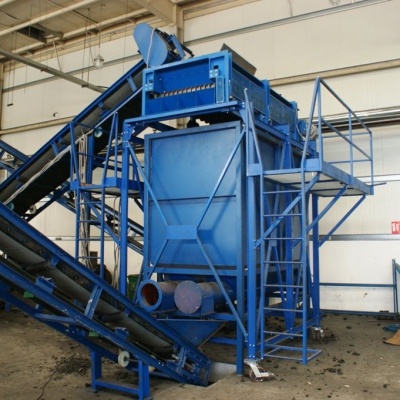 Tire recycling line (plant) for Chinese company Mesnac