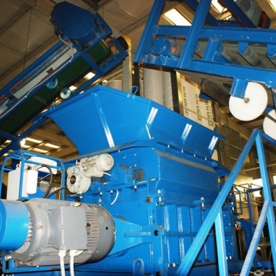 Tire recycling line (plant) for Chinese company Mesnac