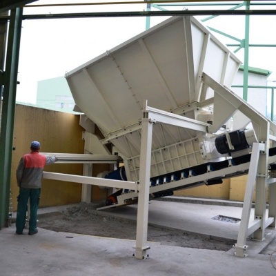 Shredder for frozen sand 