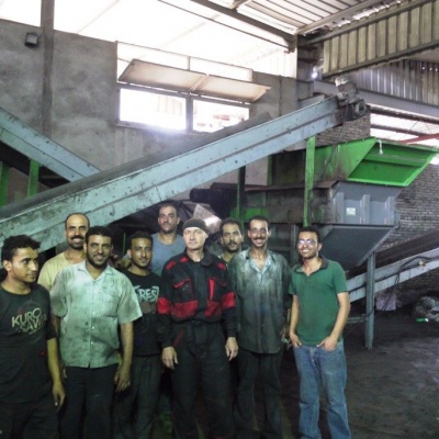 Tire shredder for Egyptian company Marso