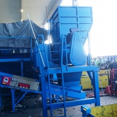 Two shaft shredder SB 1200/800 30 kW