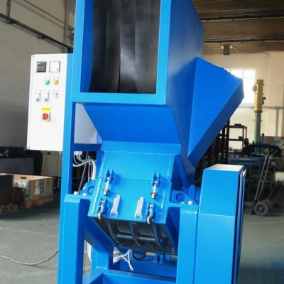 Knife mill - granulator G 400/400 15 kW, side input for long profiles and tubes